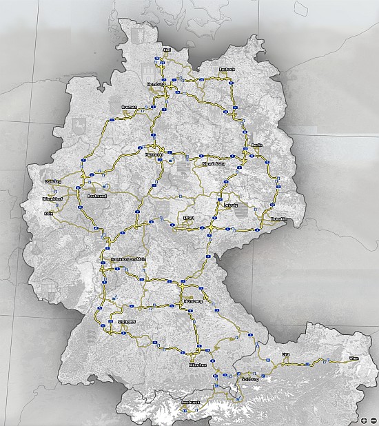 GTS mapa